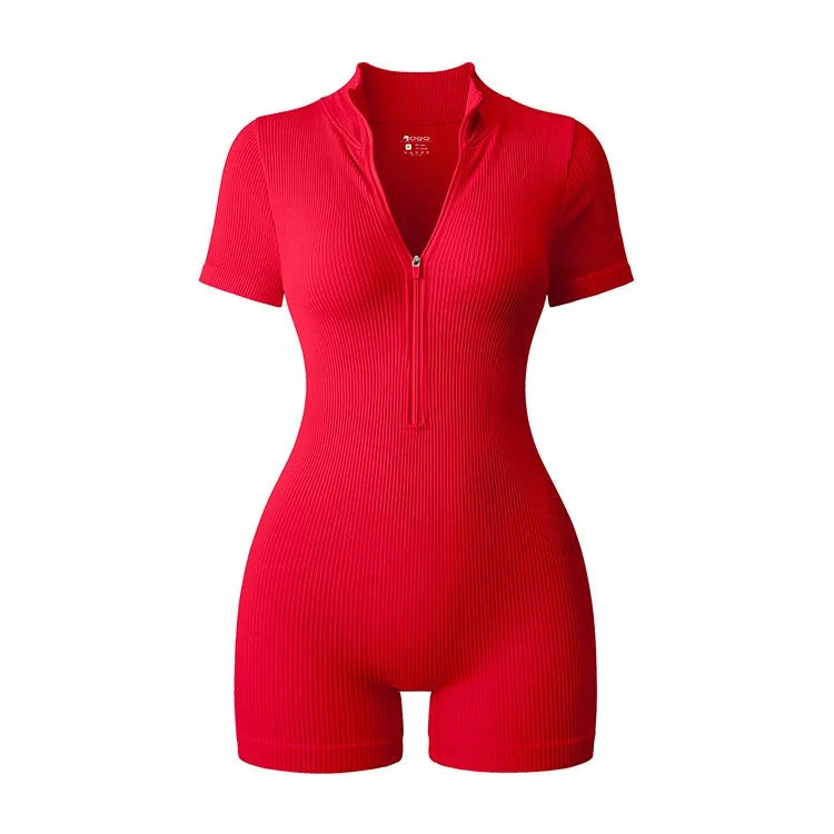 Yoga Zipper Jumpsuit