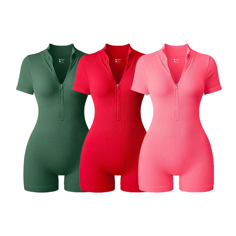 Yoga Zipper Jumpsuit