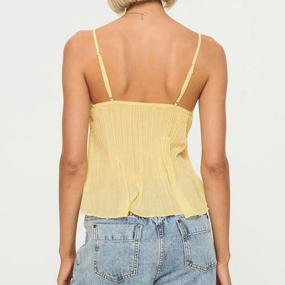 Kenora Pleat Top