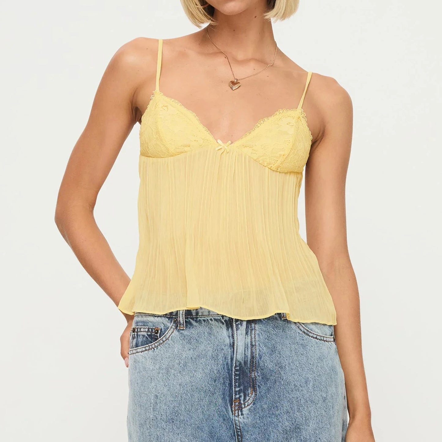 Kenora Pleat Top
