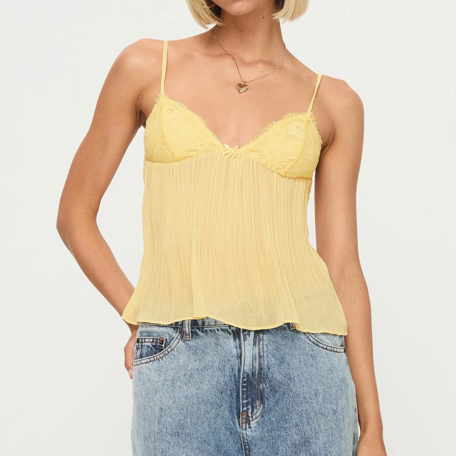 Kenora Pleat Top