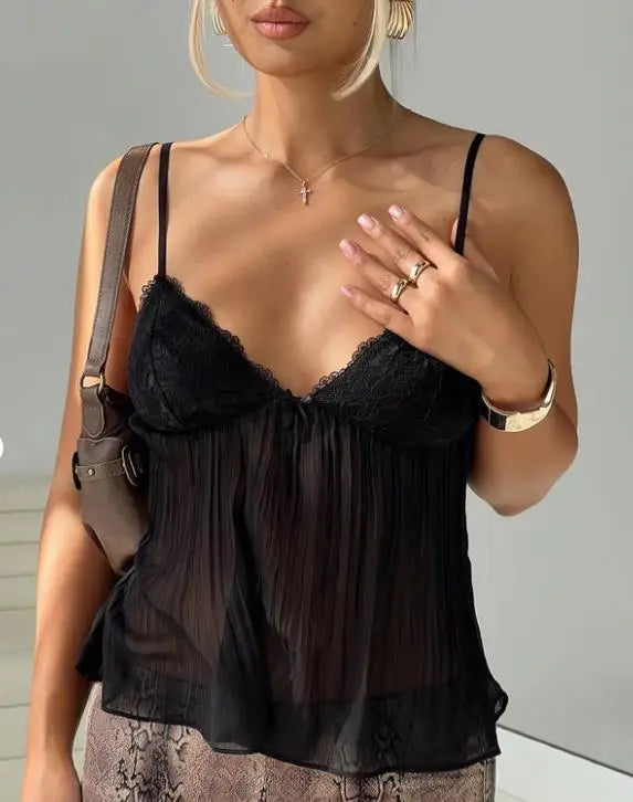 Kenora Pleat Top